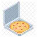 Pizza Box Cuisine Meal Icon