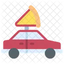 Pizza Car  Icon