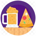 Comida Italiana Comida Chatarra Pizza Icon