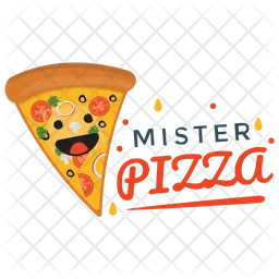 Pizza Cuisine Logo Icon