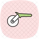 Pizza Cutter Kitchen Icon