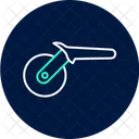 Pizza Cutter Kitchen Icon