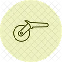 Pizza Cutter Kitchen Icon