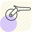 Pizza Cutter Kitchen Icon