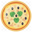 Pizza de peperoni  Icono