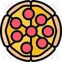 Pizza de peperoni  Icono