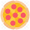 Pizza de peperoni  Icono