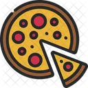 Pizza De Peperoni Pepperoni Pizza Icono