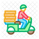Delivery Food Pizzafast Icon