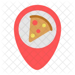 Pizza Delivery Location  Icon