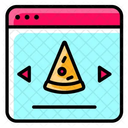 Pizza Delivery Order Browsing  Icon