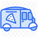 Pizza Delivery Truck Pizza Truck Pizza Icon