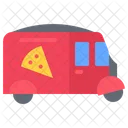 Pizza Delivery Truck Pizza Truck Pizza Icon