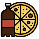 Pizza E Coca Cola Pizza E Refrigerante Pizza Icon