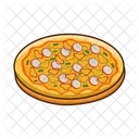 Pizza garlic  Icône