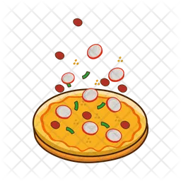 Pizza garlic  Icon