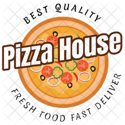 Pizza House Logo Icon Of Flat Style Available In Svg Png Eps Ai Icon Fonts