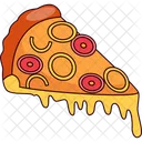 Pizza Cheese Fast Food Icon