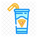 Pizza Flavored Drink Icon