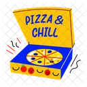 Pizza Food Chill Icon