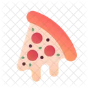 Pizza Pizza Slice Fastfood アイコン