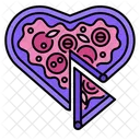 Pizza Love  Icon