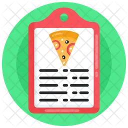 Pizza Menu  Icon