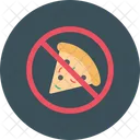Pizza Fast Food Not Allowed Icon