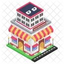 Pizza Restaurant Eating House Eatery Icon