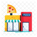Pizza Restaurant Pizza Shop Food Shop Icône