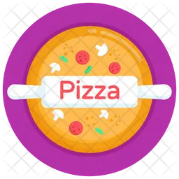Pizza Rolling  Icon
