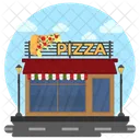 Pizza Shop Restaurant Fast Food Icon