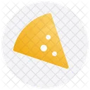 Christmas Pizza Slice Icon