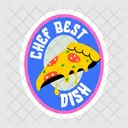 Best Dish Pizza Slice Cheese Pizza Icon