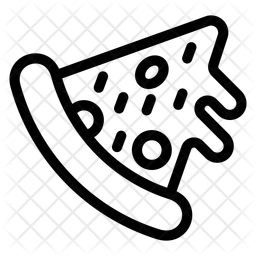 피자 조각  아이콘