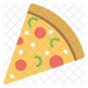 Snack Pizza Slice Icon