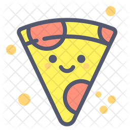 Pizza Slice Icon Of Colored Outline Style Available In Svg Png Eps Ai Icon Fonts