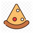 피자 조각  아이콘