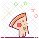 Pizza Slice Mayo Pizza Fast Food Icon