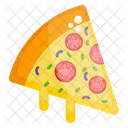 Pizza Slice Italian Food Junk Food Symbol