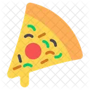 Pizza Slice Fast Food Junk Food Icon