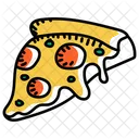 Fast Food Pizza Slice Pizza Icon
