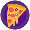 Italian Food Junk Food Pizza Icon