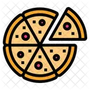 Pizza Fastfood Delivery Meal Street Food Truck Icon