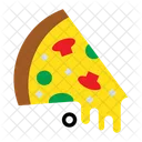 Pizza Cheesy Pizza Fast Food Icon