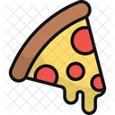Pizza Meal Junk Food Icon