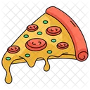 Pizza Slice Fast Food Icon