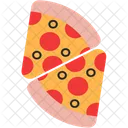 Pizza Slice Meal Pizza Icon