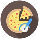Pizza Slice Italian Cheese Icon