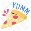 Pizza Pizza Slice Fast Food Icon